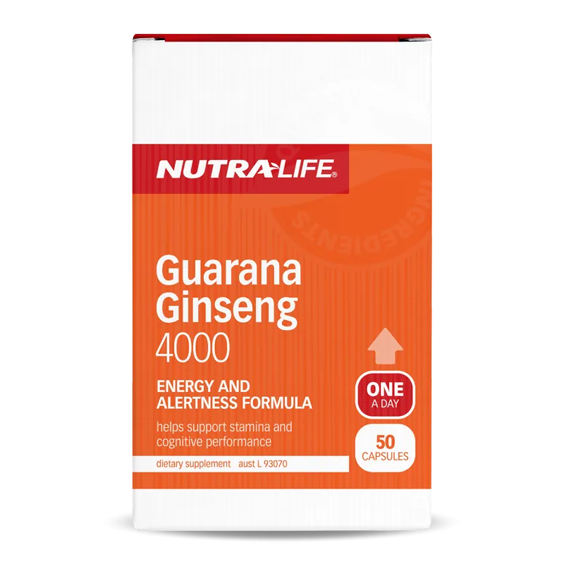 Nutra-Life Guarana Ginseng 4000