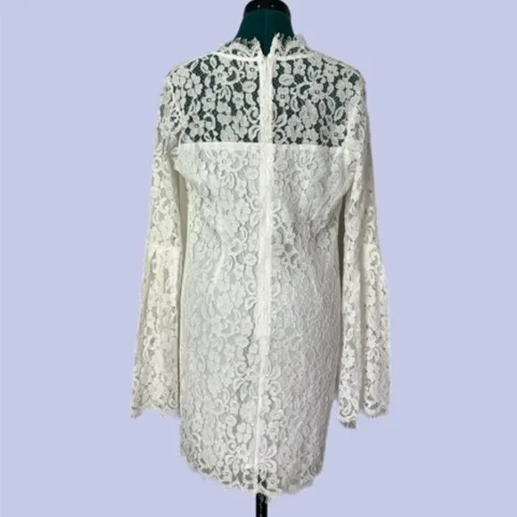 NWOT Endless Rose V-Neck Long Sleeve Lace Dress