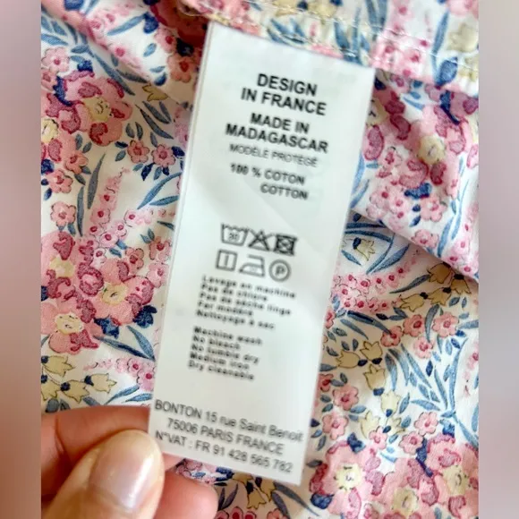 NWT Bon Bon Floral Printed Midi Skirt Size XS