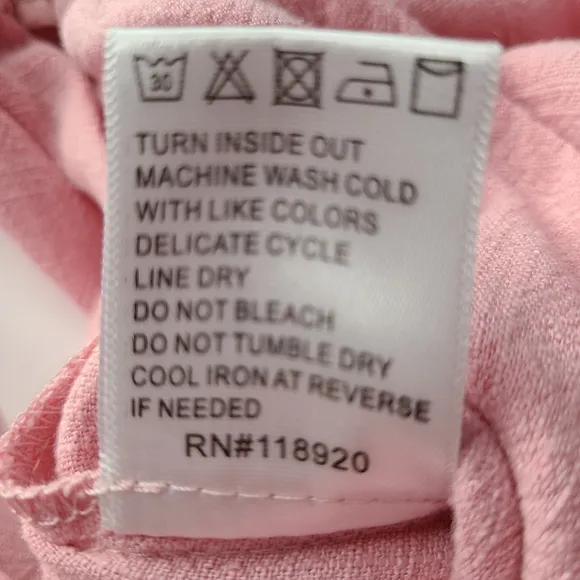 NWT Lucy Paris Vienna Size Large Powder Pink Crepe Side Split Pull-on Maxi Skirt
