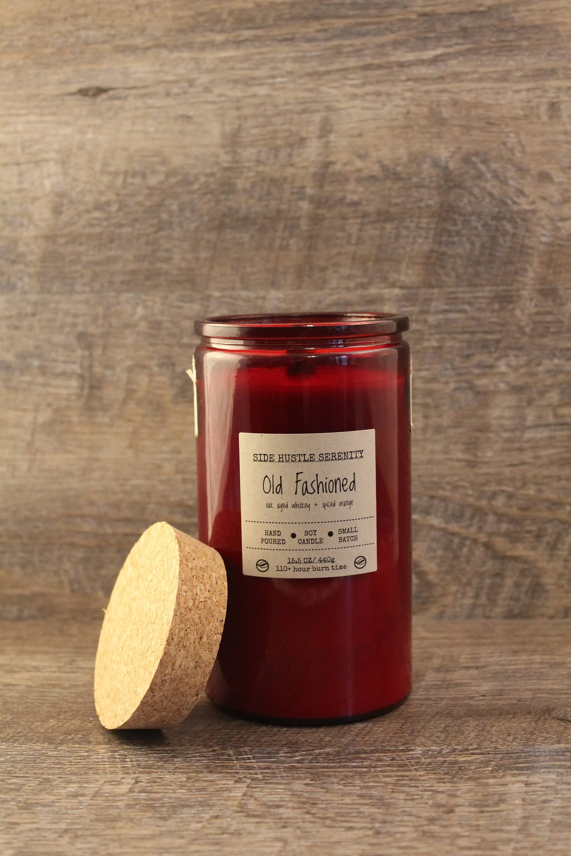 Old Fashioned Cocktail Scented Soy Candle | 15.5oz