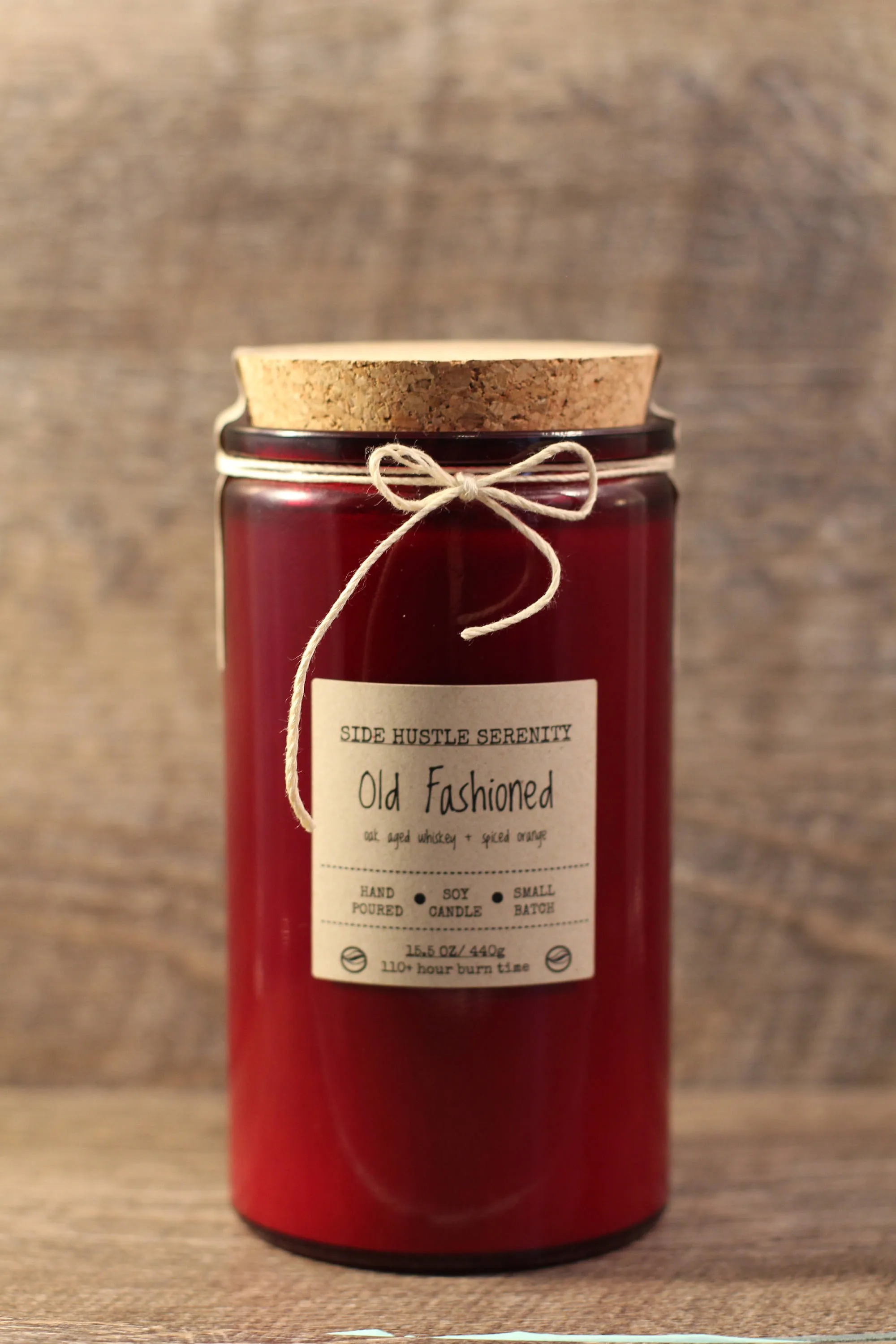 Old Fashioned Cocktail Scented Soy Candle | 15.5oz