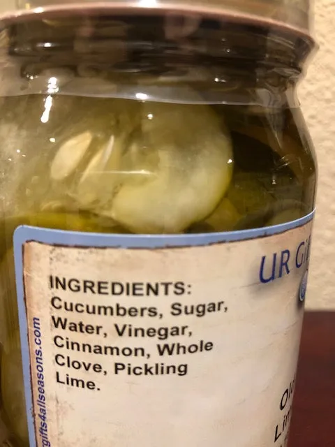 Old Fashioned Lime Pickles