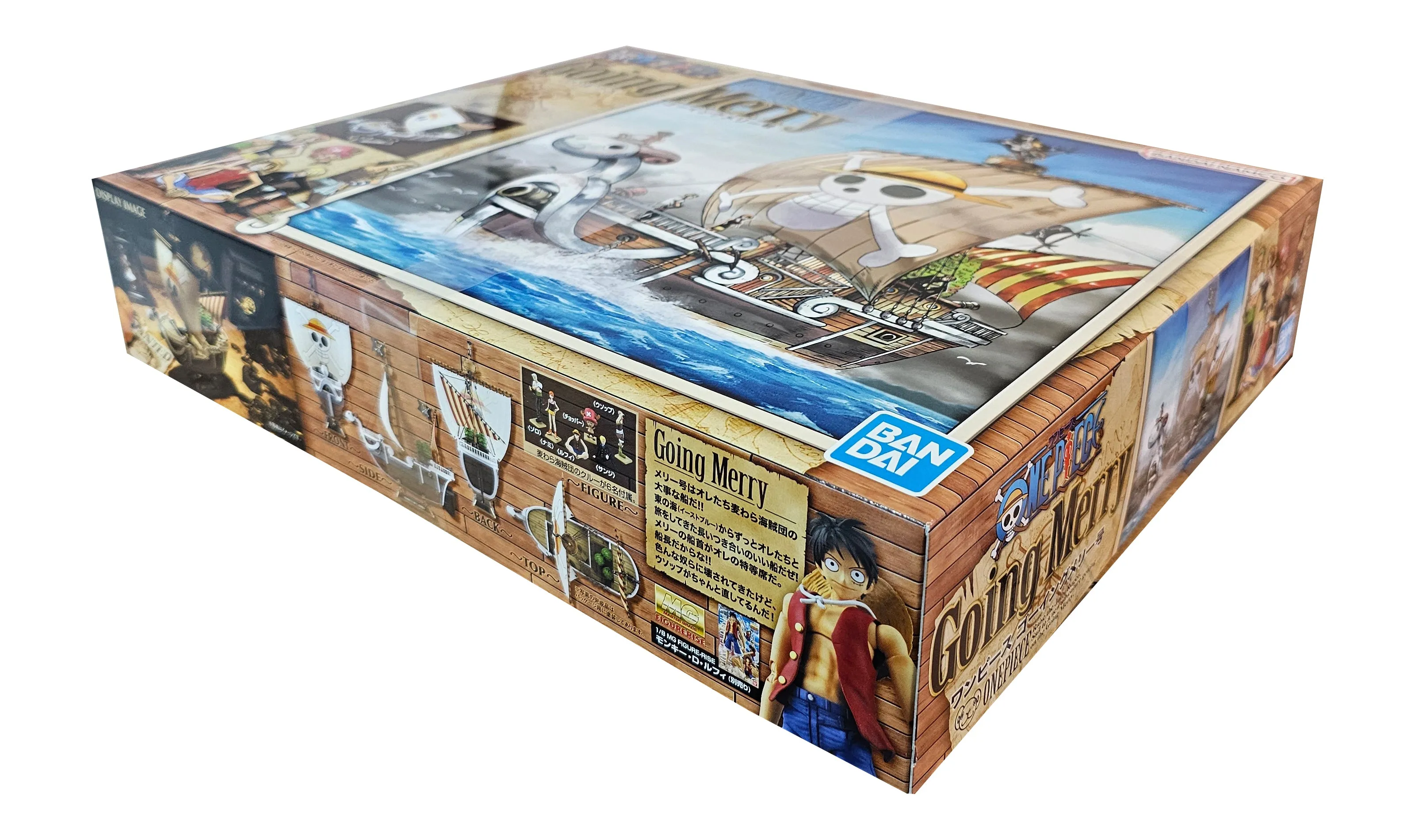 One Piece - GOING MERRY PIRATE SHIP - Official Model kit - 30cm