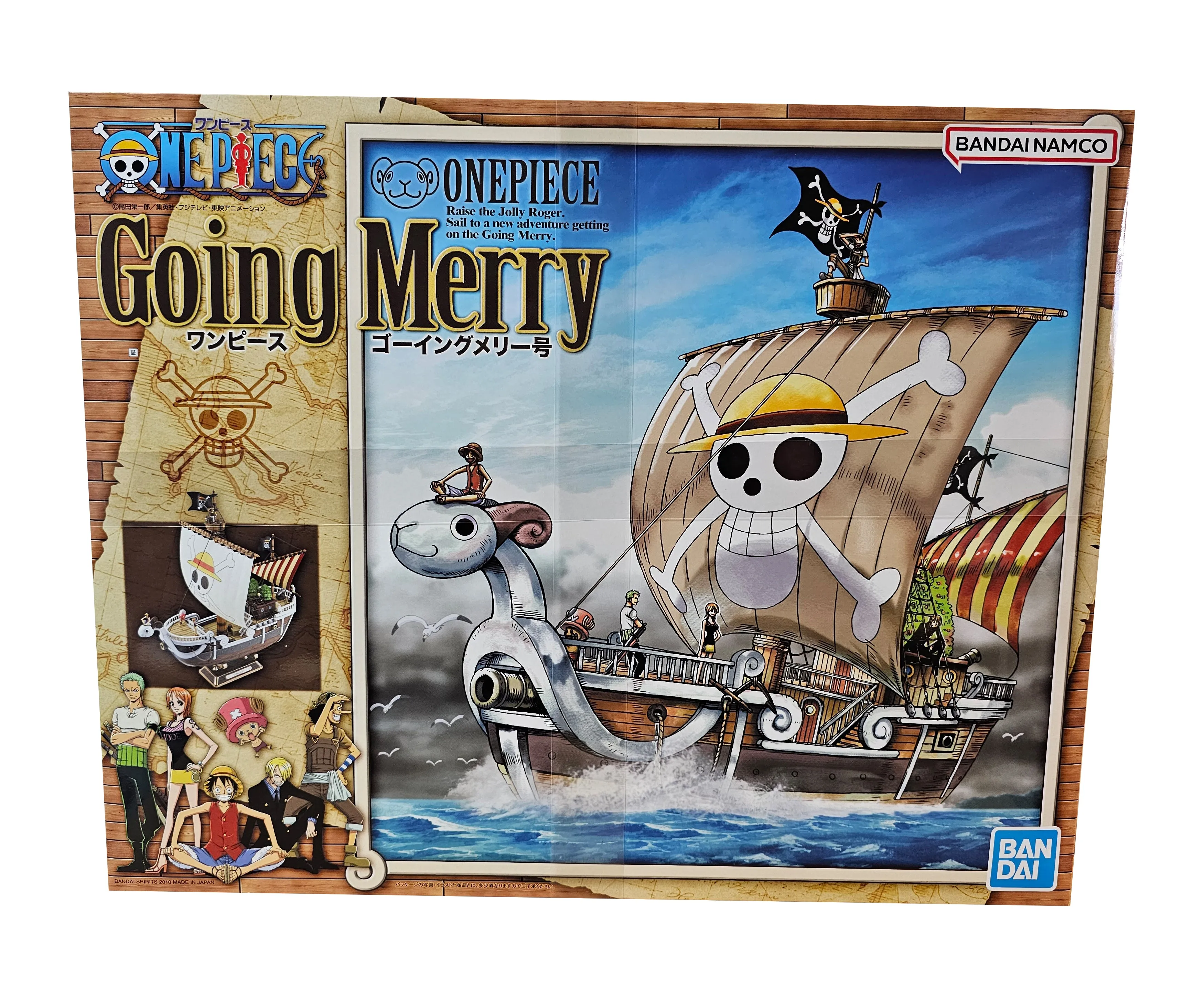 One Piece - GOING MERRY PIRATE SHIP - Official Model kit - 30cm