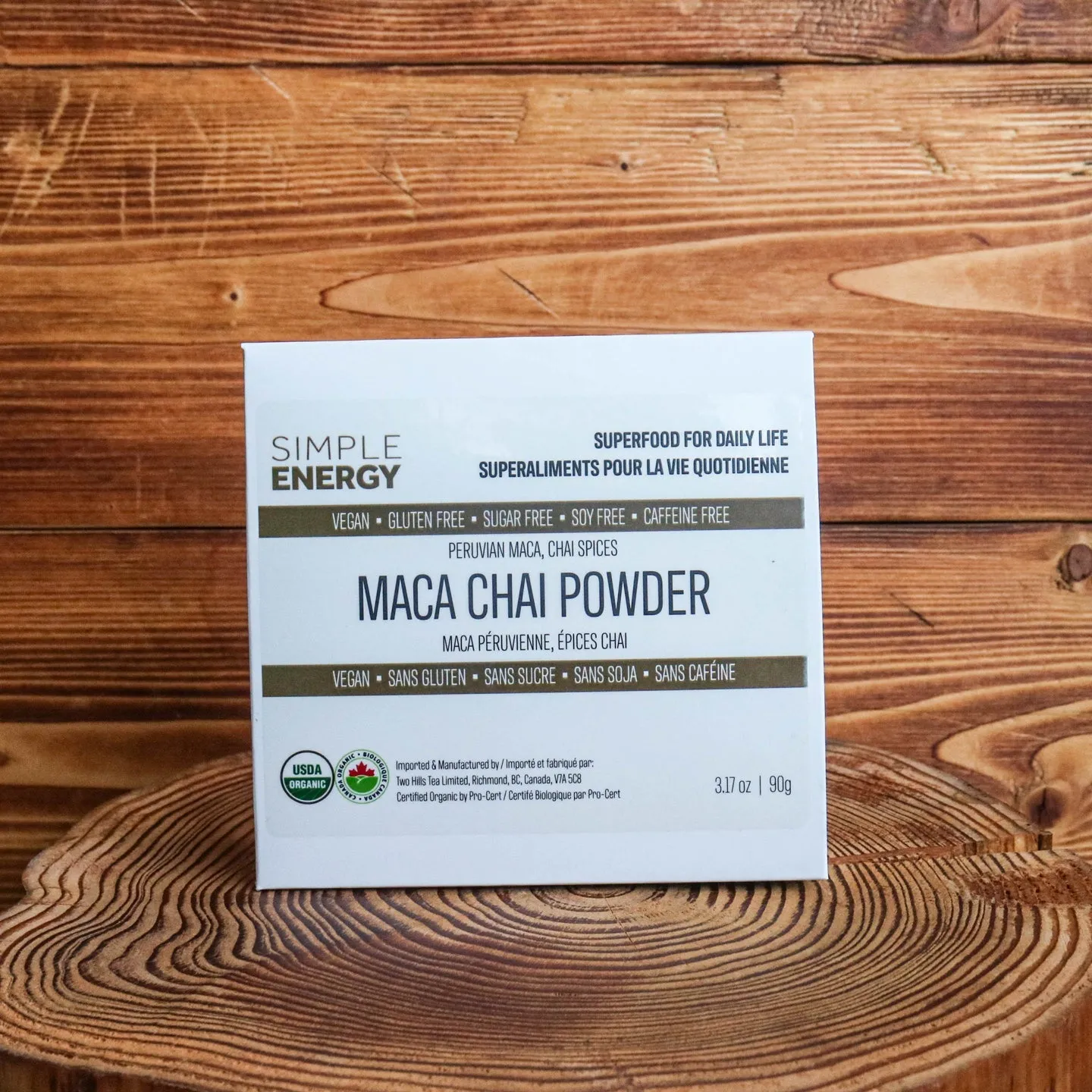 Organic Maca Chai by Simple Energy