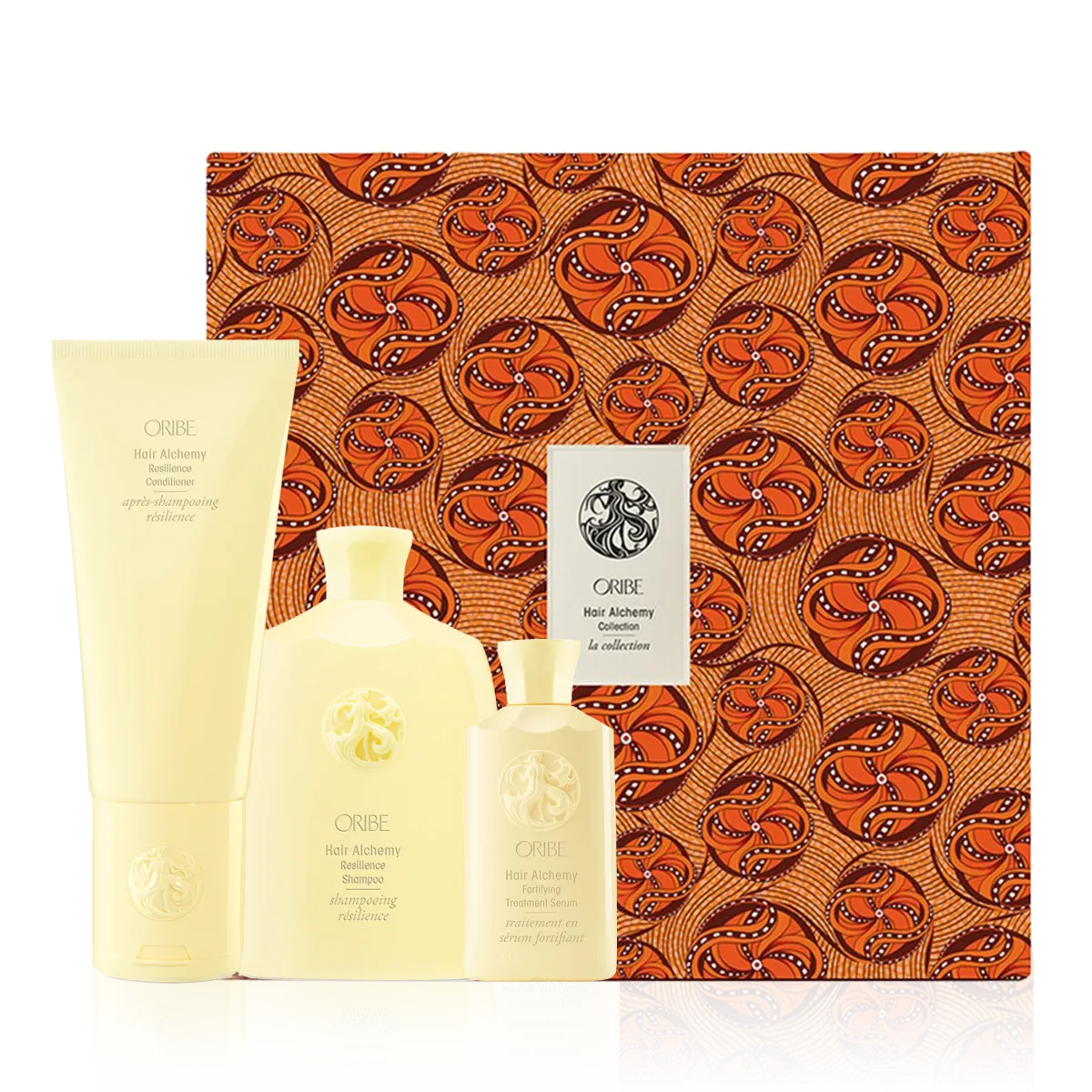 Oribe Hair Alchemy Holiday Collection x Thandiwe Muriu - Resilience Shampoo, Conditioner & Fortifying Serum