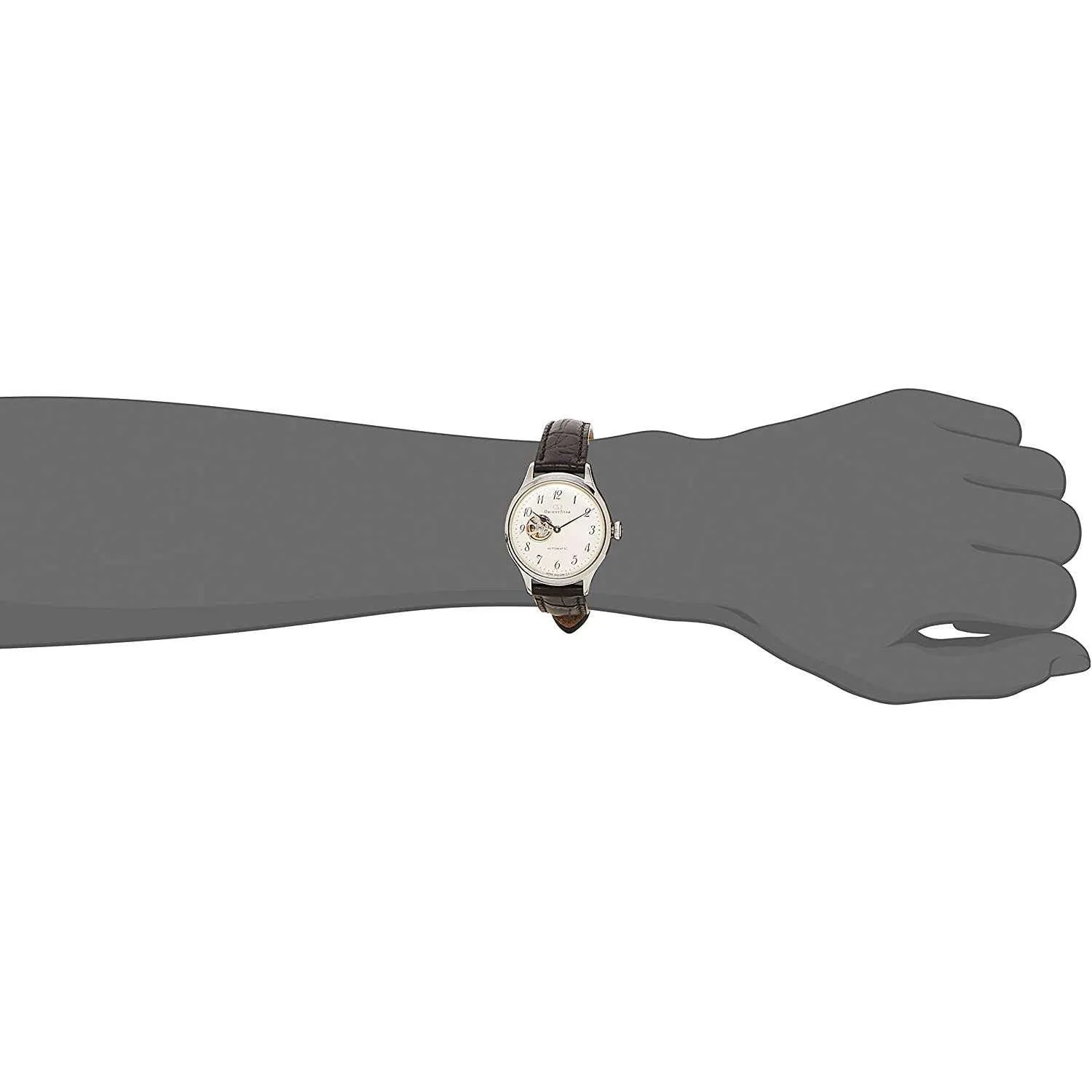 ORIENT STAR CLASSIC COLLECTION CLASSIC SEMI SKELETON WOMEN WATCH RK-ND0007S