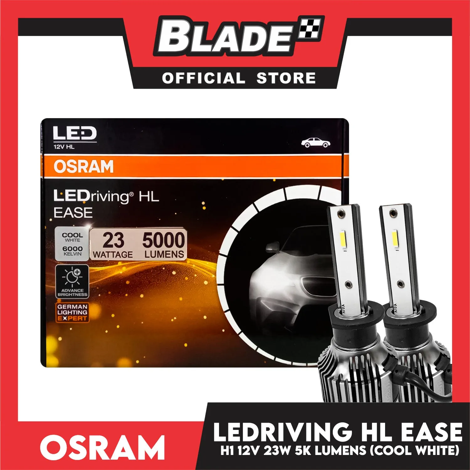 Osram LEDRIVING HL EASE 5000lm 6000k 12V 23W H1 F6150CW (Cool White)