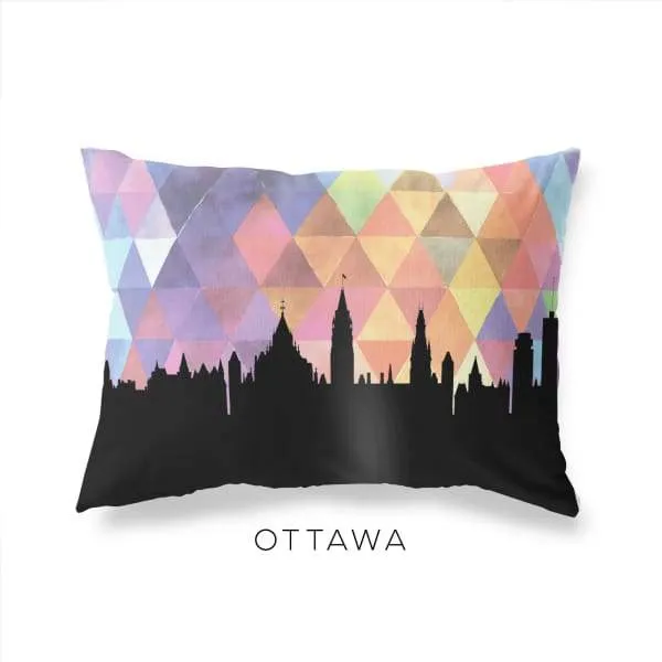Ottawa, Ontario geometric skyline