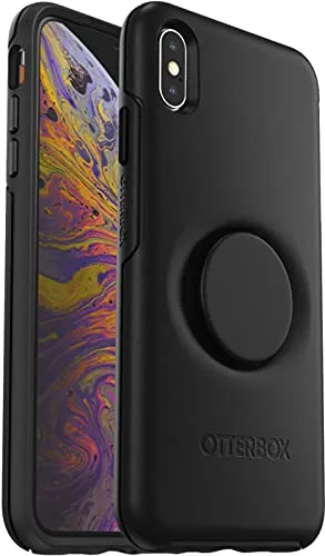 OtterBox   POP Case for Apple iPhone XS Max - Black