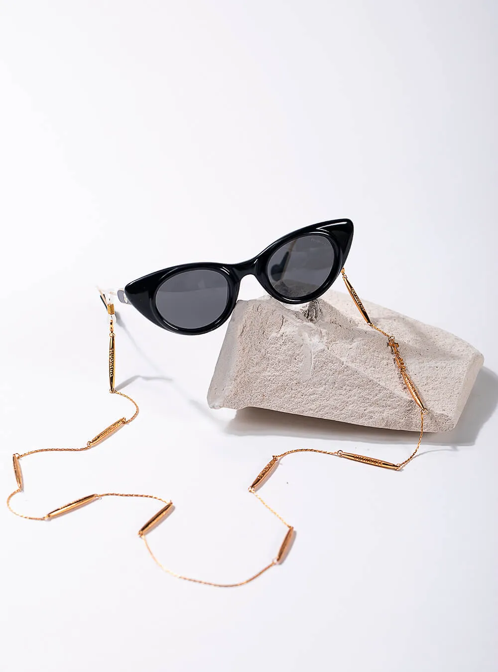 Outhouse   -   Le Lien La Lien Monogram Lanyand in Gold