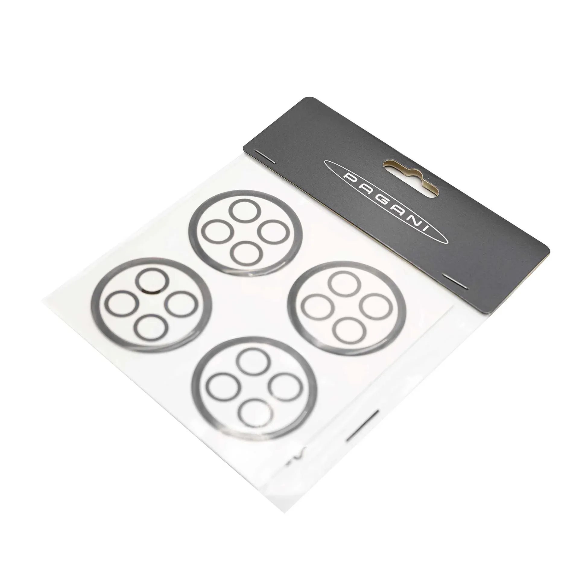 Pagani 4 Exhaust Stickers Set