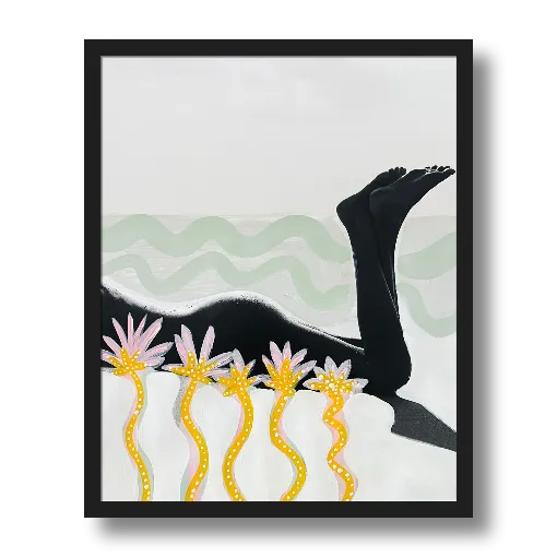 Palm Legs Print