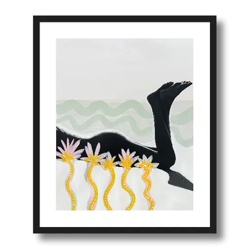 Palm Legs Print