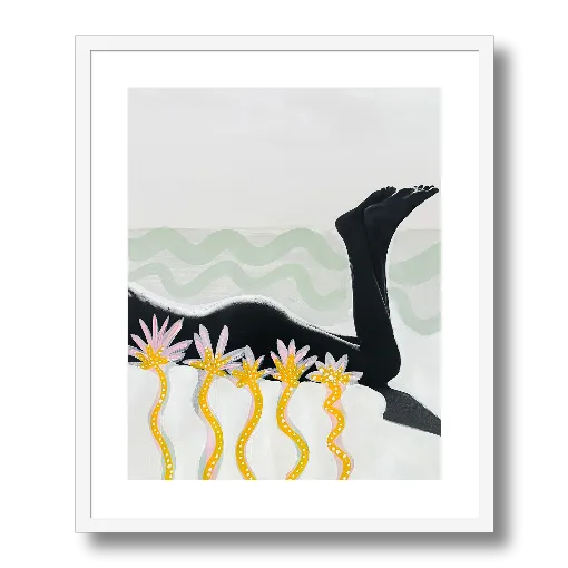Palm Legs Print