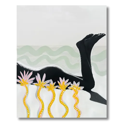 Palm Legs Print