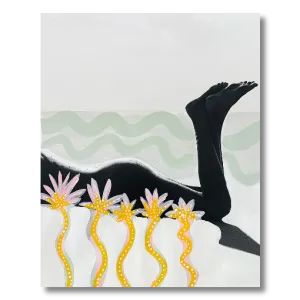 Palm Legs Print