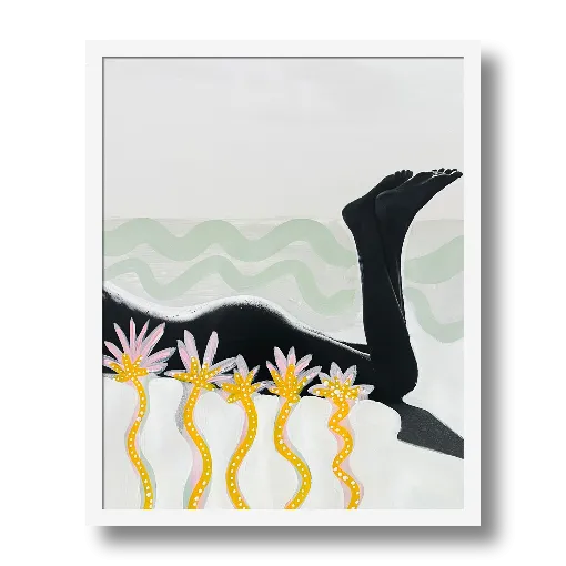 Palm Legs Print
