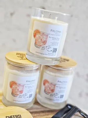 Paloma Cocktail Candle