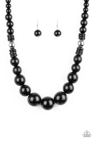 Panama Panorama - Black Necklace