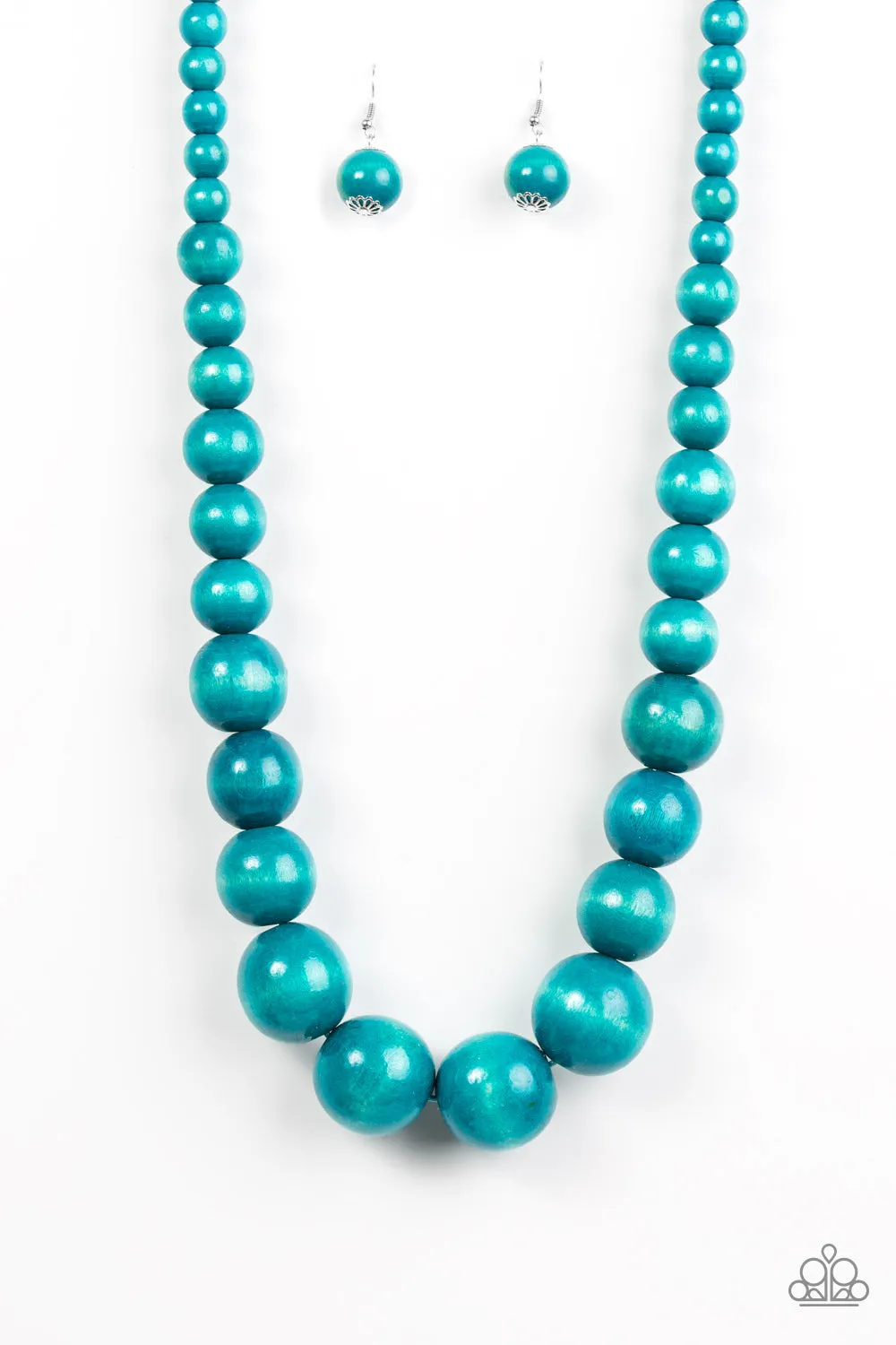 Paparazzi Effortlessly Everglades Necklace Blue