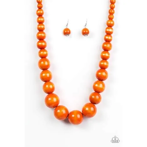 Paparazzi - Effortlessly Everglades - Yellow Necklace