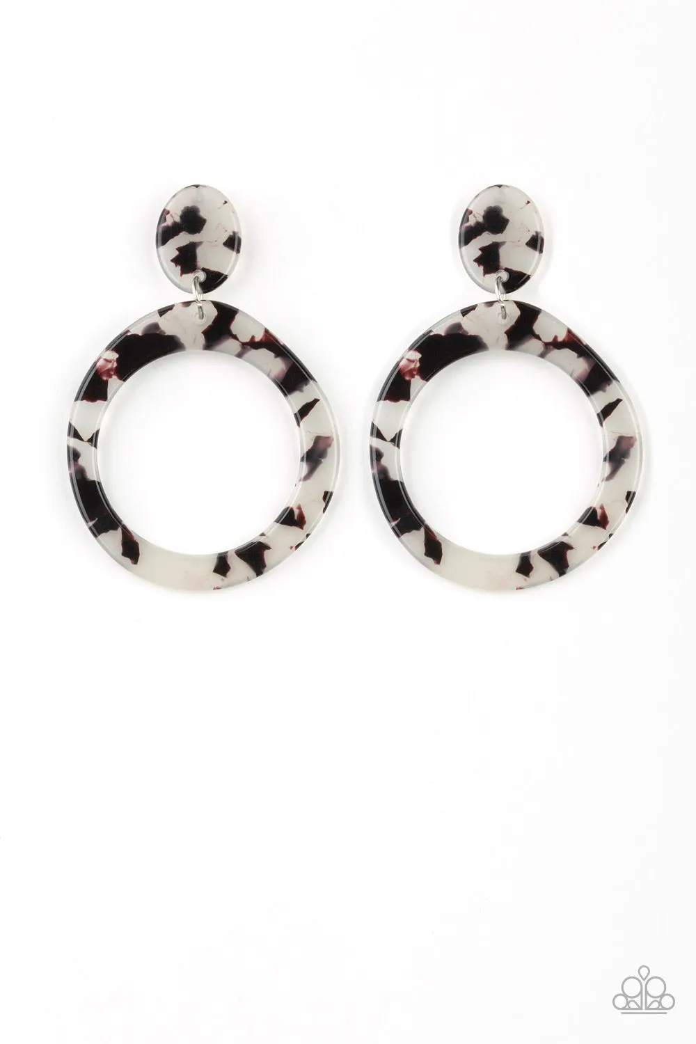 Paparazzi Fish Out Of Water Earrings White