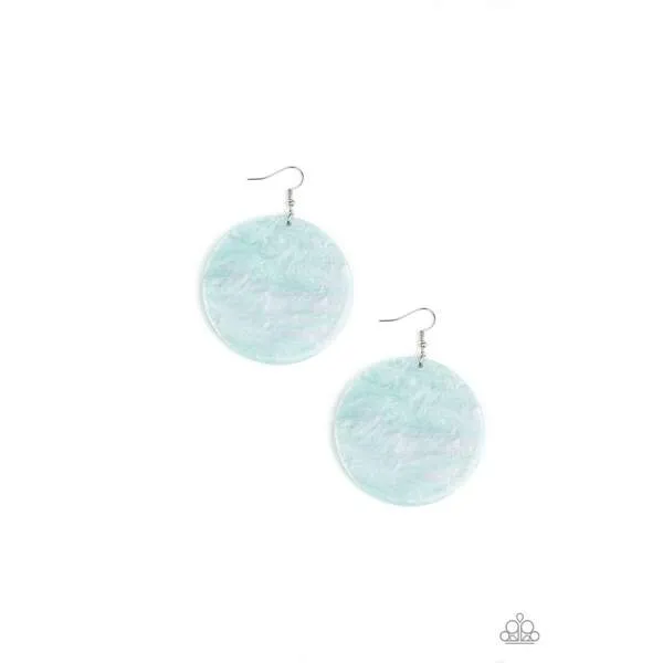 Paparazzi SEA Where It Goes Earrings Green