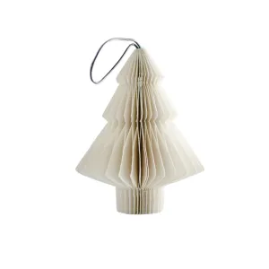 Paper Tree Ornament - White