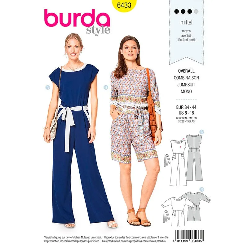 Patterns Burda 6433