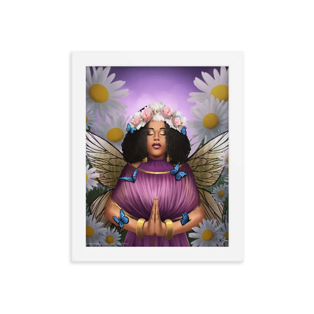 Peace in Framed photo paper poster