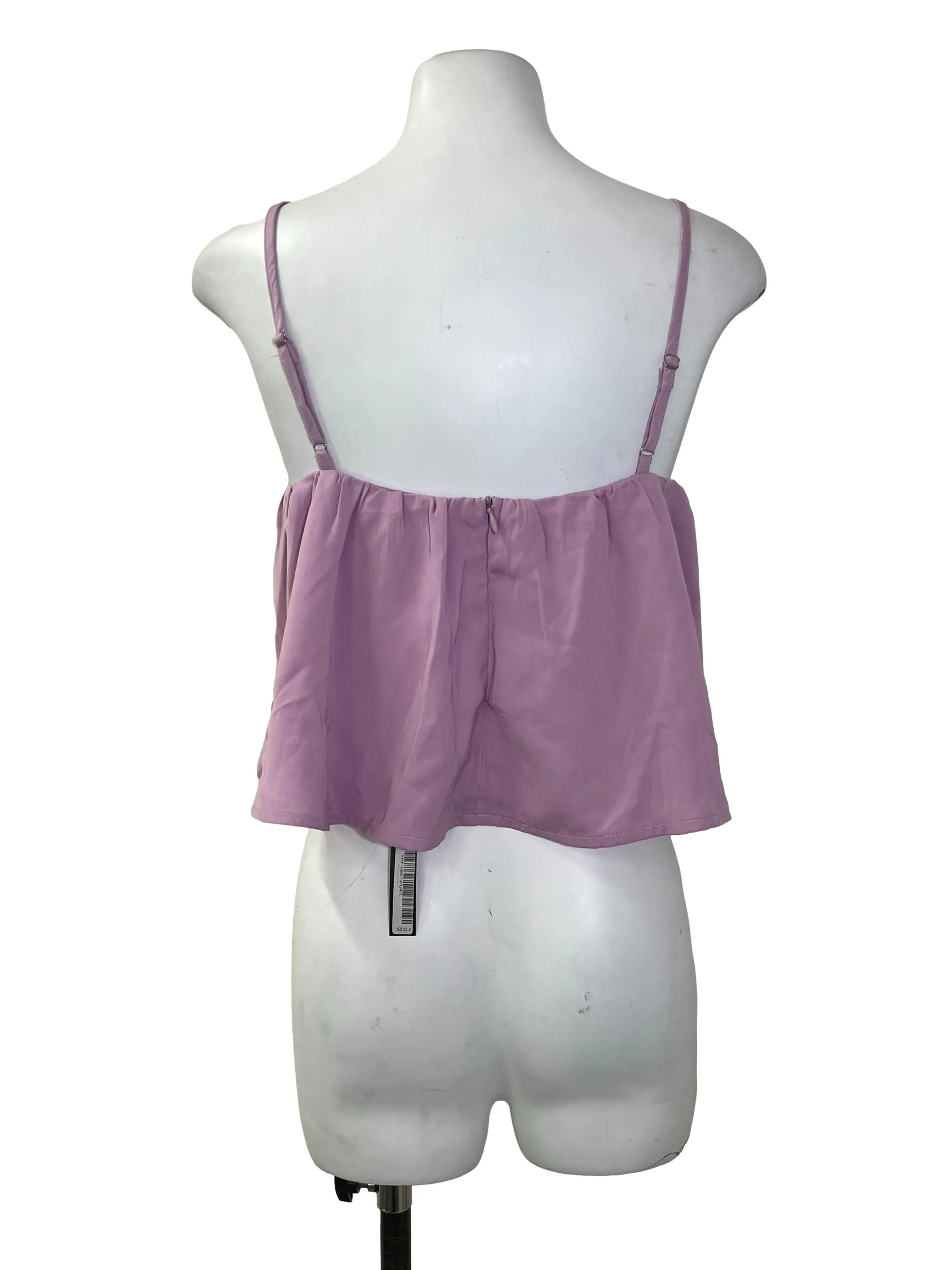 Periwinkle Flowy Tank Blouse