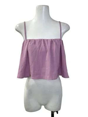 Periwinkle Flowy Tank Blouse