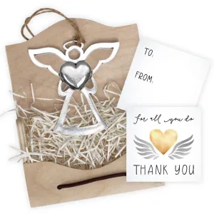 Pewter Angel Ornaments - Angel Of Appreciation