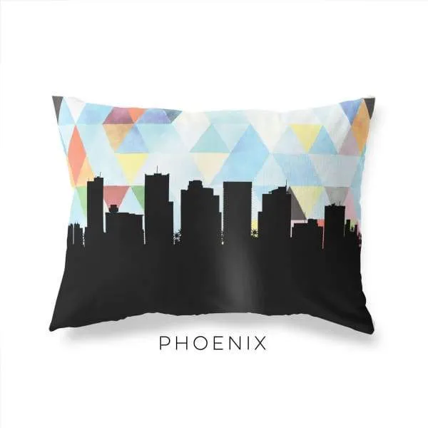 Phoenix, Arizona geometric skyline