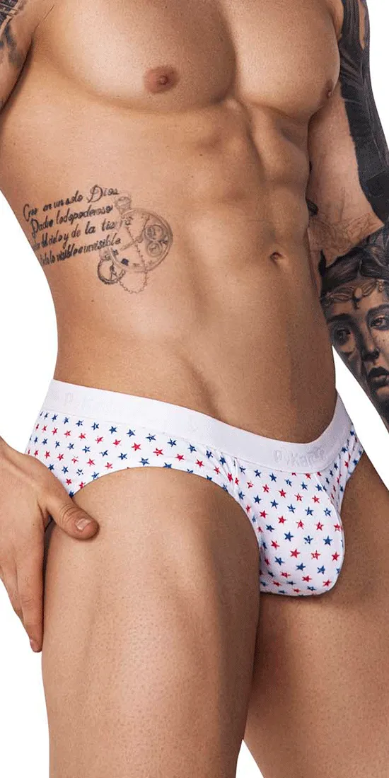 Pikante 1072 Blaze Briefs White