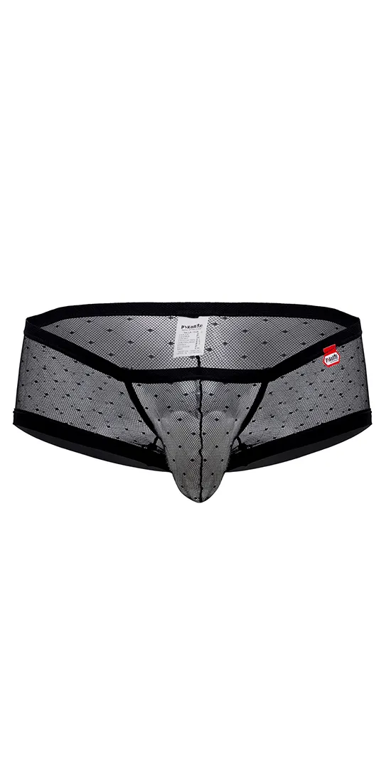 Pikante 1092 Oomph Mesh Trunks Black