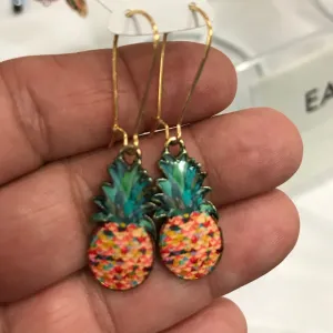 Pineapple, Earrings