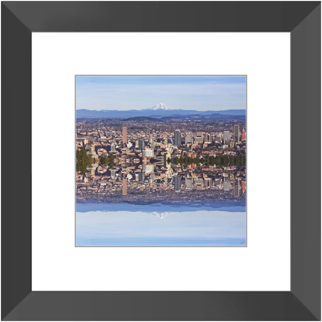 Portland, Portlandia, PDX Framed Art Print