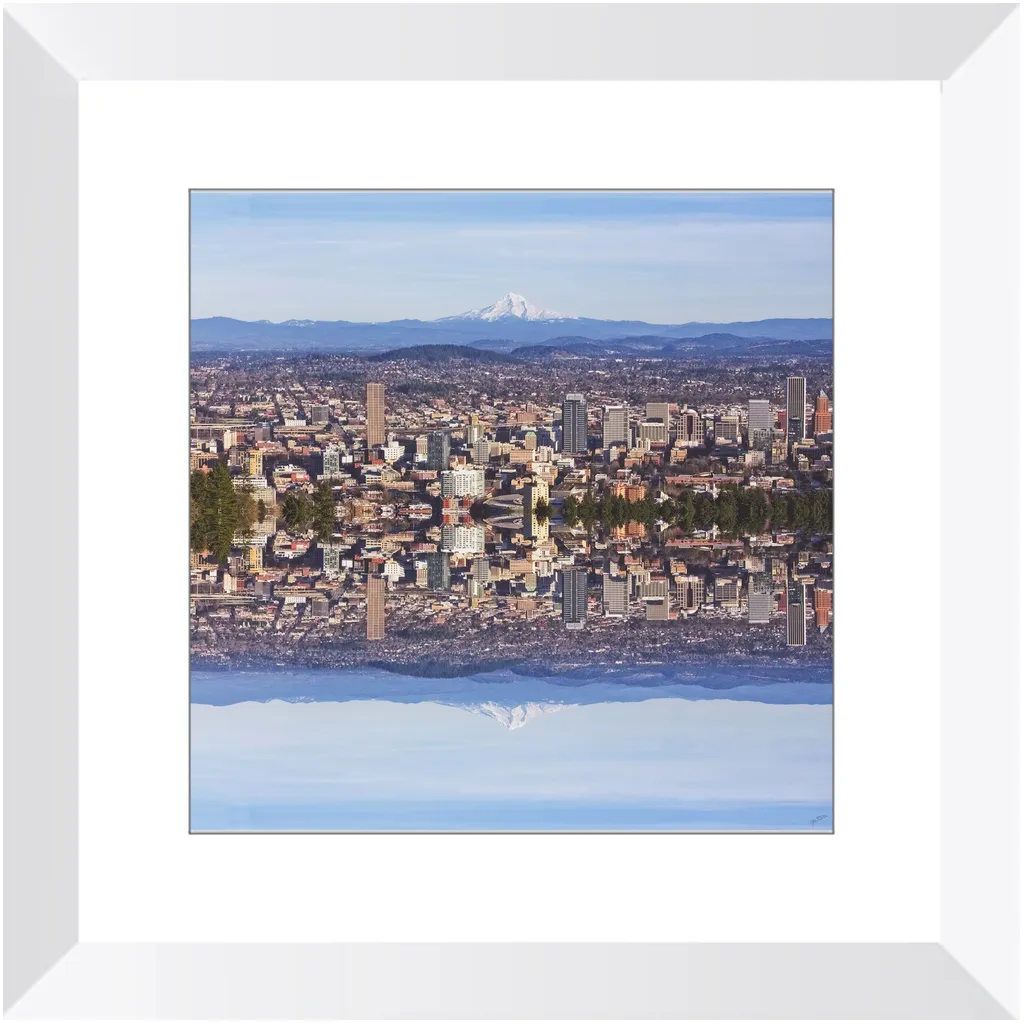 Portland, Portlandia, PDX Framed Art Print