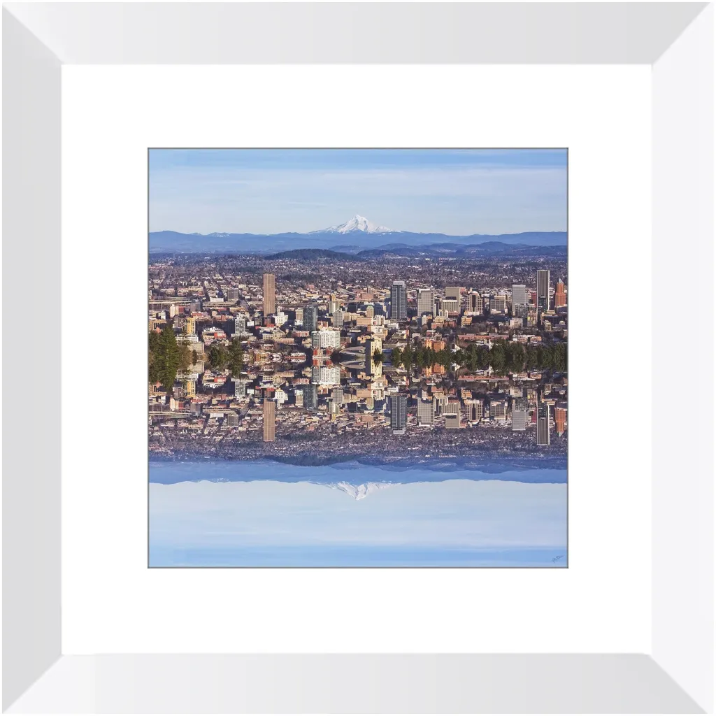 Portland, Portlandia, PDX Framed Art Print
