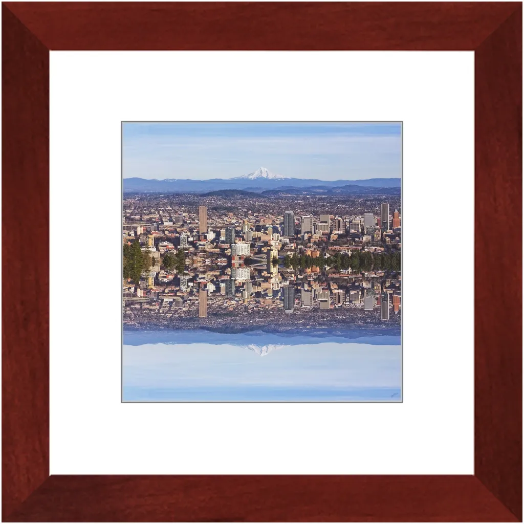 Portland, Portlandia, PDX Framed Art Print
