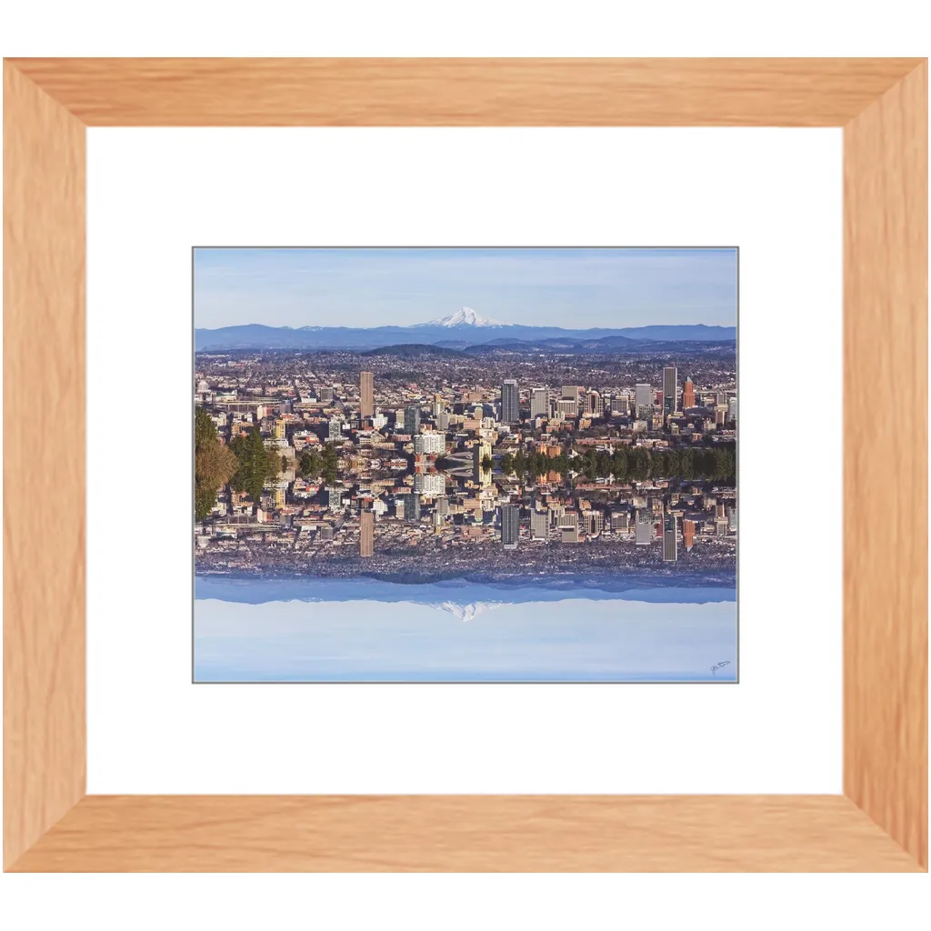 Portland, Portlandia, PDX Framed Art Print