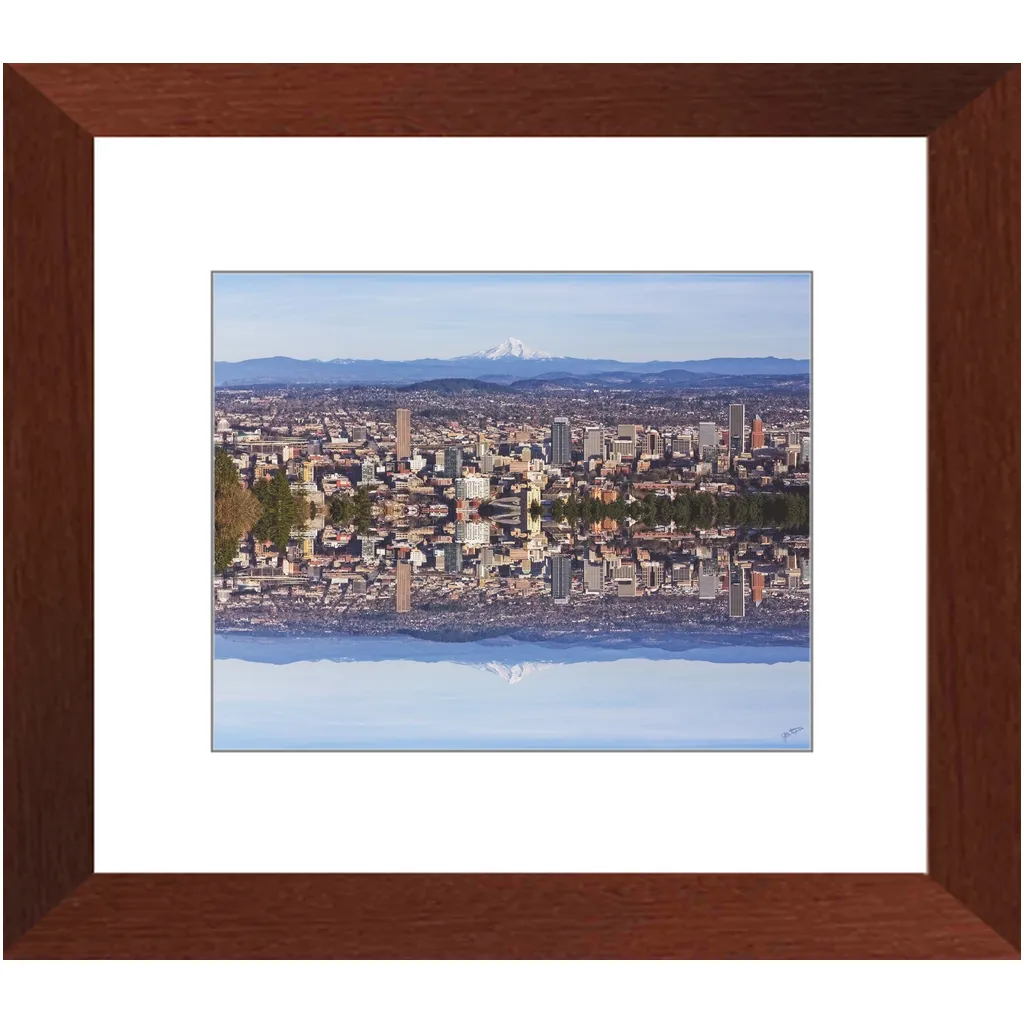 Portland, Portlandia, PDX Framed Art Print