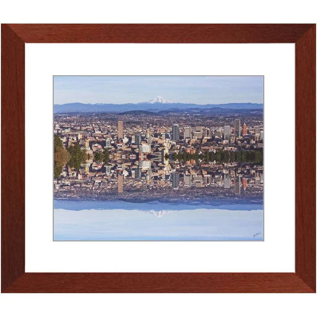 Portland, Portlandia, PDX Framed Art Print