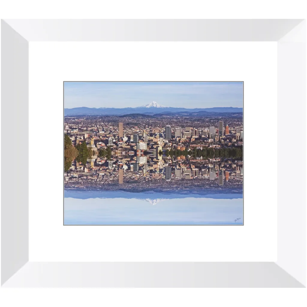 Portland, Portlandia, PDX Framed Art Print