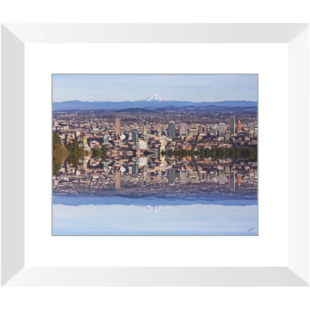 Portland, Portlandia, PDX Framed Art Print