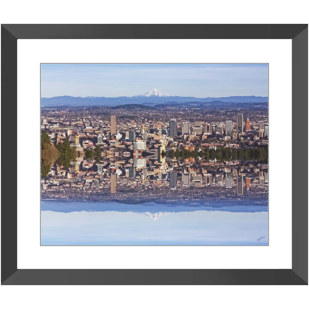 Portland, Portlandia, PDX Framed Art Print