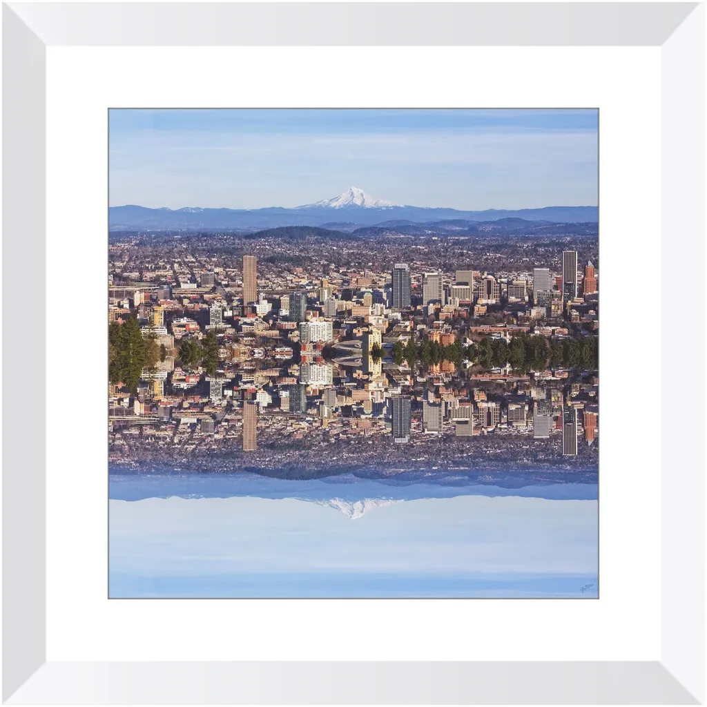 Portland, Portlandia, PDX Framed Art Print